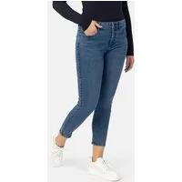 STOOKER WOMEN 5-Pocket-Jeans Florenz Denim heavy used Slim Fit Jeans Slim Fit Casual Clean Wash Denim Jeans für Damen