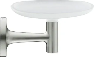 Duravit Starck T Seifenschale Edelstahl Gebürstet 140x119x66 mm - 0099337000 0099337000