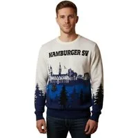 HSV Strickpullover HSV Christmas Sweater "Skyline" - mehrfarbig