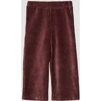 s.Oliver Jogginghose Leggings Wide Leg-Hose aus weichem Cord mit Elastikbund