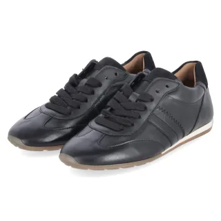 Gabor Low Sneaker  Schwarz - Gr. 37 -  Leder und Textil