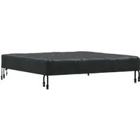 vidaXL Gartenmöbel-Schutzhülle Tischdecken 92 x 92 x 15 cm Quadratisch Wasserdicht Schwarz (1-St)