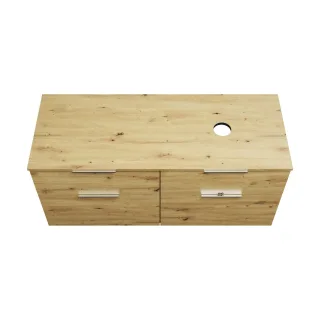 Burgbad Waschtischunterschrank Eqio 619x1400x550 Eiche Dekor Urban, SGUU140RF5662 SGUU140RF5662