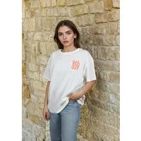 salzhaut T-Shirt WEVEN Damen Relaxed-Fit salzhaut T-Shirt – bequeme Qualität und nordisch klares Design für ein