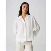 OPUS Hemdbluse FRATEA Regular aus nachhaltigem BCI Cotton