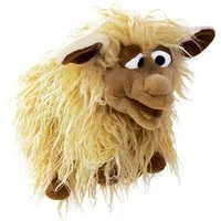 Living Puppets Handpuppe Living Puppets® Handpuppe Lucy das Schaf W114 (Packung), Sehr gut geeignet um Geschichten zu erzählen