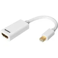 Mini DisplayPort auf HDMI Adapter / Konverter weiß, HDMI, DP 1.1a