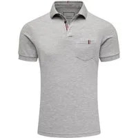 Amaci&Sons Poloshirt DEARBORN Poloshirt Herren Kurzarm Polo Hemd Shirt Regular Fit