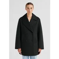 Milestone Kurzmantel MSAdoree Damen Jacke Mantel kurz lockere Passform