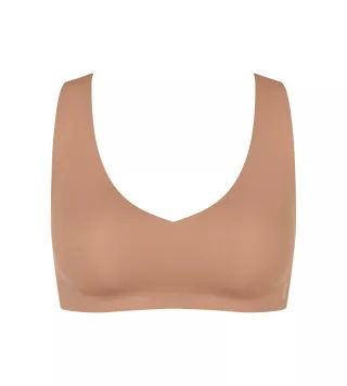 sloggi - sloggi ZERO Feel 2.0 Bralette nostalgic brown - Gr. - S