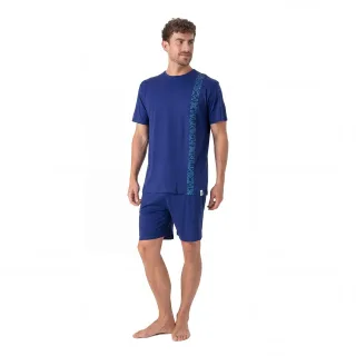 Herren Sommer Kurzpyjama MU9