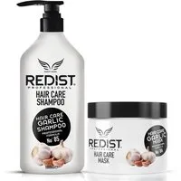 Redist Haarpflege-Set Garlic Pflege-Set - Shampoo 1000ml + Haarkur 475ml, Spar-Set, 2-tlg., Gegen Haarausfall