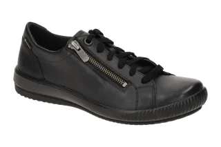 Legero 2-000219-0200 TANARO 5.0 Damenschuhe Schwarz Bequeme Schn?r-Halbschuhe