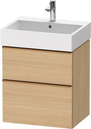 Duravit D-Neo Waschtischunterbau wandhängend Natur Eiche Matt 584x442x625 mm - DE4371004300000 DE4371004300000