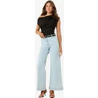 Friends Like These One-Shoulder-Top Friends Like These Oberteil mit Drapierung (1-tlg)