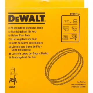 DEWALT Bandsägeblätter für DW876 - DT8471-QZ