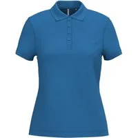 Kariban Poloshirt Damen Kurzarm-Poloshirt. Baumwollpiqué.