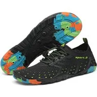 SAGUARO Sommer Badeschuh (5mm Sohle, bequem, leicht, atmungsaktiv, rutschfest, schnelltrocknend) (Barfuß-Schuhe) Wasserschuhe Surfschuhe Schwimmschuhe Wasser-Sport