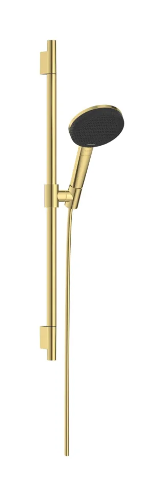 Hansgrohe Brauseset Raindance Alive Select S 125 3jet EcoSmart Uni.PuroS 650mm polished gold optic 24602990