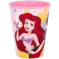 Storline Kinderbecher Disney Princess 260 ml Trinkbecher für Kita & Frühstück, Plastik