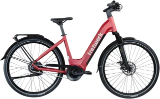 Tretwerk "Amber Nexus" 8 Gang Nabenschaltung Mittelmotor 250 W Tretwerk Amber Nexus E Bike Damen 28 Zoll Elektrofahrrad 155 - 185cm