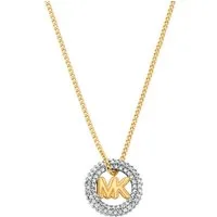 MICHAEL KORS Kette mit Anhänger Schmuck Geschenk Metall Halskette PREMIUM, wahlweise mit oder ohne Zirkonia