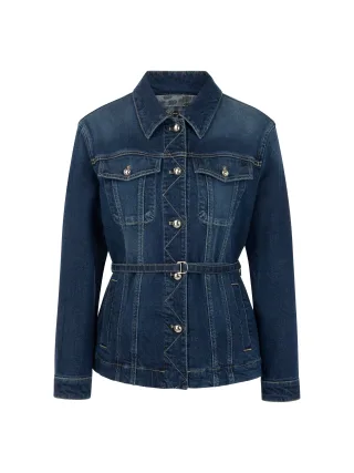Marc Cain Collections - Elegante Jeansjacke vintage indigo - Gr. - 40