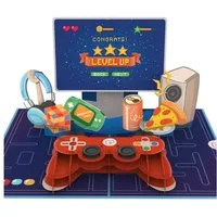 papercrush Geburtstagskarte Gaming Controller Pop-Up Karte