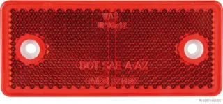 HERTH&BUSS Rückstrahler, 94 mm, 44 mm, rot rot - 78623036