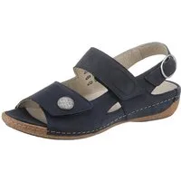 Waldläufer HELIETT Riemchensandale, Sommerschuh, Sandalette, Keilabsatz, mit Wechselfußbett, H-Weite