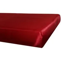 beties Spannbettlaken Glanz Satin, Satin, Gummizug: Rundum, (1 Stück), karmin-rot - in verschiedenen Größen erhältlich