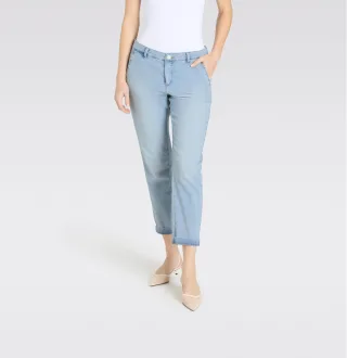 MAC - MAC JEANS - CHINO, Super light denim blau - Gr. - 36