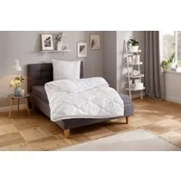 OTTO home Microfaserbettdecke Mondschein, Bettdecke 135x200 cm, 155x220 cm, 200x200 cm, Füllung: Polyester, Bezug: Polyester oder antibakteriellen Microfaser, Bettdecken, Sommer, Winter, allergiker geeignet (Hausstauballergiker)