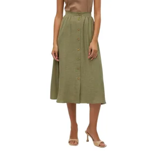 Vero Moda - "Laney" Midirock für Damen, A-Linie (Siegerkranz)