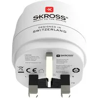 SKROSS Europe to UK Travel Adapter Reiseadapter Schuko- oder Euro-Stecker