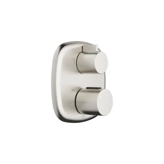 Dornbracht UP-Thermostat mit Zweiwege-Mengenregulierung COYA 36426404 Platin gebürstet,36426404-06 36426404-06