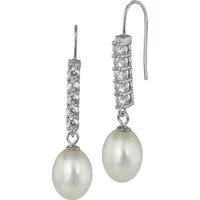 SilberDream Paar Ohrhänger SilberDream Ohrringe Damen Silber (Ohrhänger), Hakenverschluss Verschluß Ohrhänger aus 925 Sterling Silber