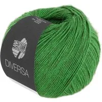 LANA GROSSA DIVERSA Häkelwolle, 210 m (leichtes Baumwoll-Mischgarn mit zartem Mélange-Effekt), 50 g