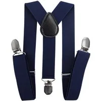axy Hosenträger Kinder Jungen Hosenträger für Kinder 1-6 Jahre alt 3 Stabile Clips Y-Form 2,5cm Breit verstellbar und elastisch
