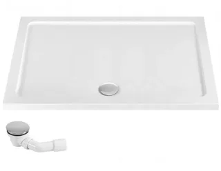 Neuesbad Acryl Duschwanne Savoy White 80x100cm NB1RE61391