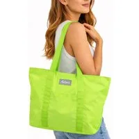 Antonio Shopper Antonio Strandtasche Badetasche Tasche Shopper XXL 60cm Neon Grün 253