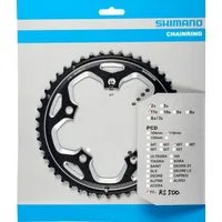 Shimano Kettenschaltung SHIMANO FC-RS500 Kettenblatt 46 Zähne 110 mm Schwarz