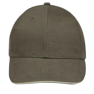 SOLS - "Buffalo" Baseball-Mütze (Army-Grün)