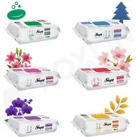 Roxlin Sleepy Reinigungstücher Mix Set – 6 Farben & Düfte, (600 Stk) Reinigungstuch (Gross Mix)