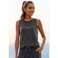 Venice Beach Tanktop mit Logoprint, Sporttop, sportlich chic