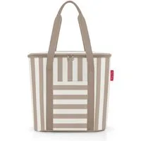 REISENTHEL® Kühltasche thermoshopper summerstripes coffee