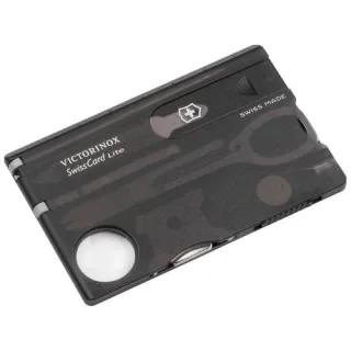 Victorinox SWISSCARD LITE schwarz transparent