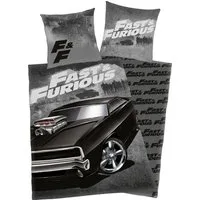 Jugendbettwäsche Fast & Furious, Renforcé, 2 teilig, mit coolem Motiv
