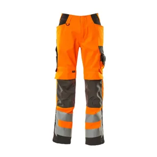 MASCOT Kendal Hose mit Knietaschen SAFE SUPREME Hi-vis Orange / Dunkelanthrazit 56 - 15579-860-1418-90C56