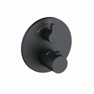 Kludi NOVA FONTE Unterputz-Thermostatarmatur f.1 Verbraucher, für 88022 mattschwarz, 208853915 208853915